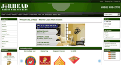 Desktop Screenshot of jarhead.net